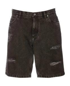 Dolce & Gabbana Denim Shorts With Splits