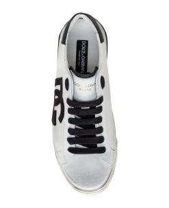 Dolce & Gabbana Portofino Vintage Sneaker -Stylish Men-Dolce & Gabbana 4b541b309ddf00050a03c6a269ba16cc