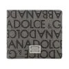 Dolce & Gabbana Embroidered Fabric Wallet
