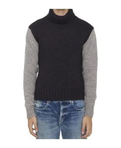 Dolce & Gabbana Bicolor Wool Jumper