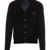 Dolce & Gabbana Plaque Logo Cardigan