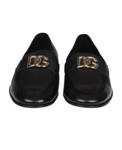 Dolce & Gabbana Moccasin In Calf Leather With Logo -Stylish Men-Dolce & Gabbana 53cebc12f143f3f92485077093547f7e