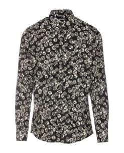 Dolce & Gabbana Coint Print Martini Shirt