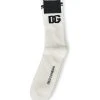 Dolce & Gabbana Logo Ribbed Socks