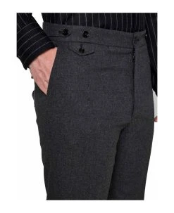 Dolce & Gabbana Logo Patch Tailored Stretch Pants -Stylish Men-Dolce & Gabbana 592251ba2a75e16d39745bbc16556b0b