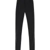 Dolce & Gabbana Stretch Wool Tuxedo Trousers