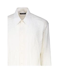 Dolce & Gabbana Oversized Shirt In Stretch Silk Charmeuse -Stylish Men-Dolce & Gabbana 5cb164334c36cf647f673cf9850e75ea