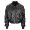 Dolce & Gabbana Black Faux Leather Jacket