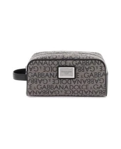 Dolce & Gabbana Coated Jacquard Vanity Case