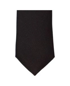 Dolce & Gabbana Black Thin Tie In Satin Man -Stylish Men-Dolce & Gabbana 62012c11796f0d678e3fff68d658bf6d