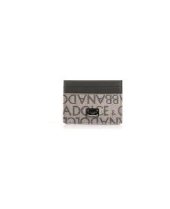 Dolce & Gabbana Card Holder With All Over Logo