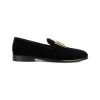 Dolce & Gabbana Dg Logo Plaque Slip-on Loafers