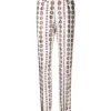 Dolce & Gabbana Coins Print Stretch Drill Trousers