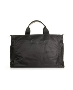 Dolce & Gabbana Nylon Bag With Rubberized Logo -Stylish Men-Dolce & Gabbana 68ad572ba9df86a01625e1c2b6626b61