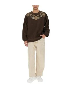 Dolce & Gabbana Coin Print Sweatshirt -Stylish Men-Dolce & Gabbana 6b8f9d624350a46b9c4a7384bb864b61