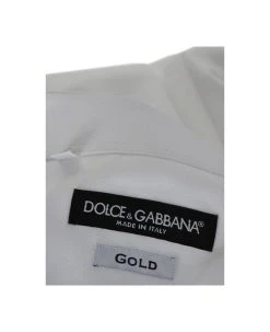 Dolce & Gabbana Textured Cotton Shirt -Stylish Men-Dolce & Gabbana 6bf1ee7cf0ea47837bc2f49fd203b2d7