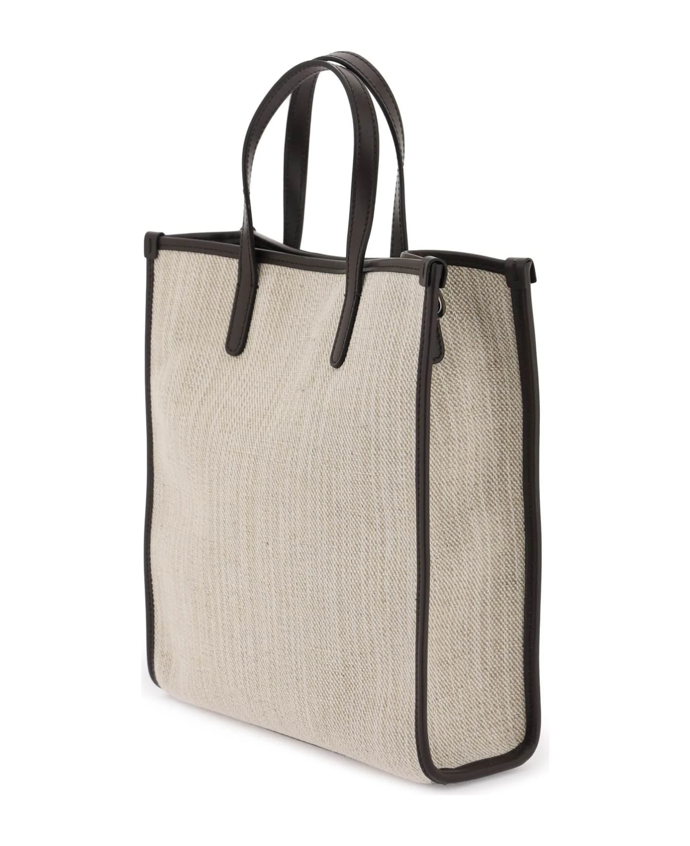 Dolce & Gabbana Textured Canvas Tote Bag 2 Dolce & Gabbana Textured Canvas Tote Bag - Image 2