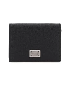 Dolce & Gabbana Dauphine Leather Card Holder