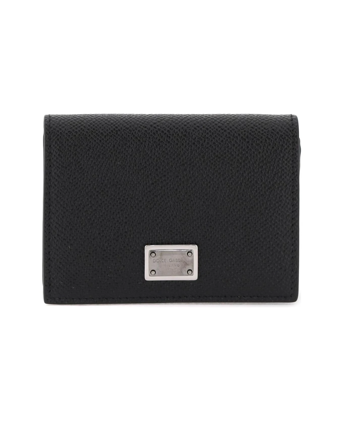 Dolce & Gabbana Dauphine Leather Card Holder 1 Dolce & Gabbana Dauphine Leather Card Holder