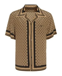 Dolce & Gabbana Hawaii Printed Crêpe De Chine Shirt