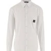 Dolce & Gabbana Cotton Poplin Shirt With Logo