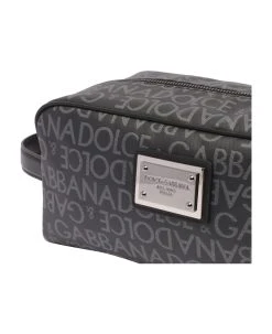 Dolce & Gabbana All Over Logo Necessaire -Stylish Men-Dolce & Gabbana 6f3a69289e6263ab35c75a2a7d1d19db