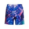 Dolce & Gabbana Man's Nylon Luminarie Printed Swim Shorts