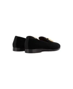 Dolce & Gabbana Dg Logo Plaque Slip-on Loafers -Stylish Men-Dolce & Gabbana 75ca7d00c359f804cae69b2f28b55016