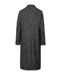Dolce & Gabbana Two-tone Wool Blend Coat -Stylish Men-Dolce & Gabbana 7703687faebcf910303a568f360efacf