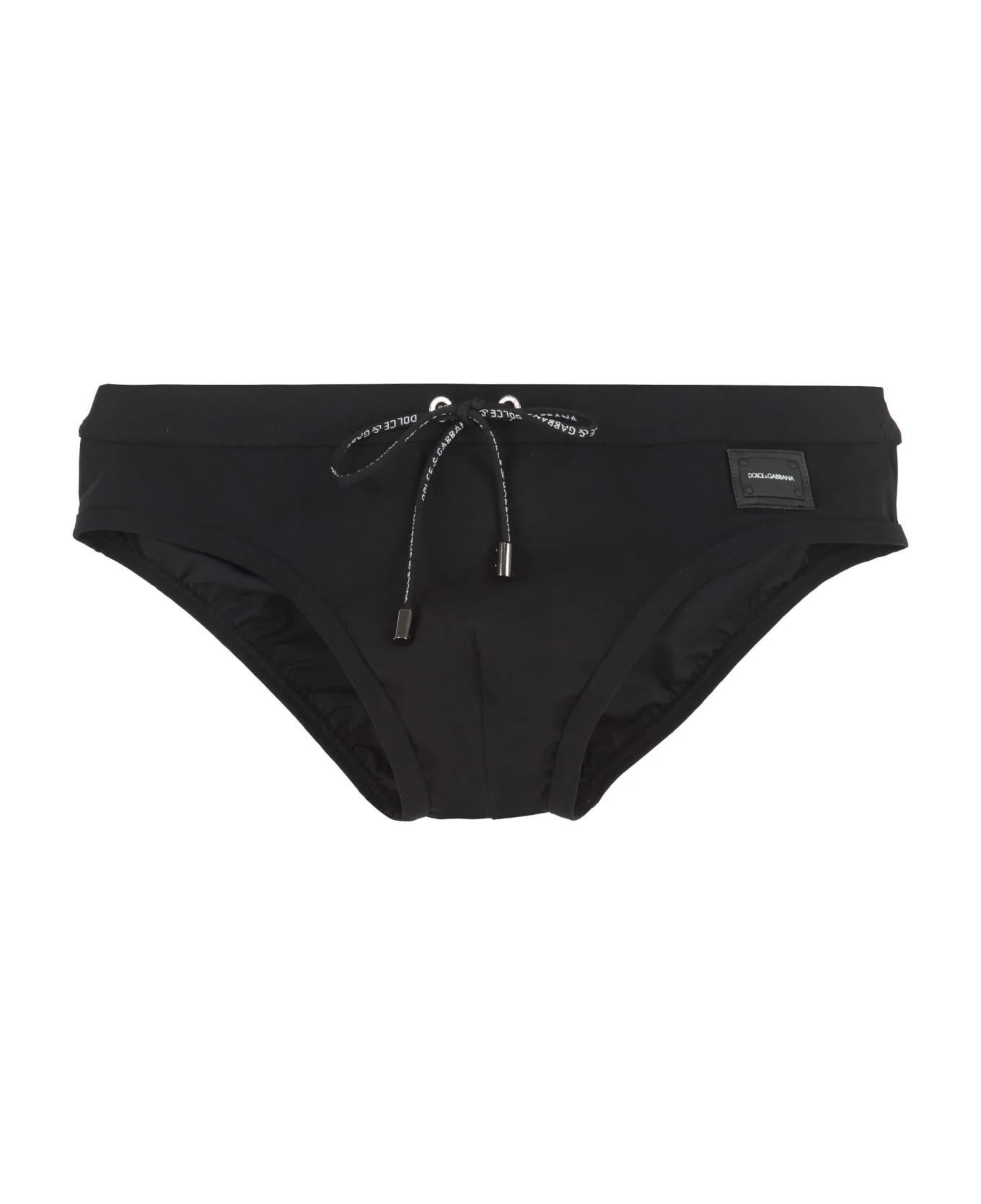 Dolce & Gabbana Logo Swim Briefs 2 Dolce & Gabbana Logo Swim Briefs - Image 2