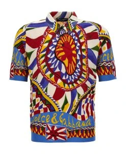 Dolce & Gabbana 'carretto' Polo Shirt