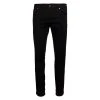 Dolce & Gabbana Black Skinny Jeans With Logo Plaque At The Back In Stretch Cotton Denim Man
