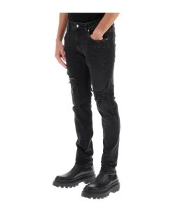 Dolce & Gabbana Ripped Skinny Jeans -Stylish Men-Dolce & Gabbana 7f17d12198f4063d2c13fcb97a7aacdb