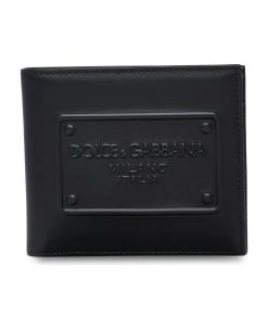 Dolce & Gabbana Black Leather Wallet