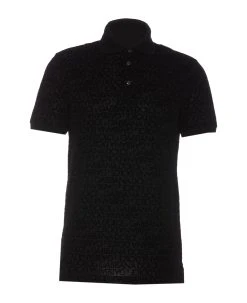 Dolce & Gabbana Dolce&gabbana Flock Logo Polo