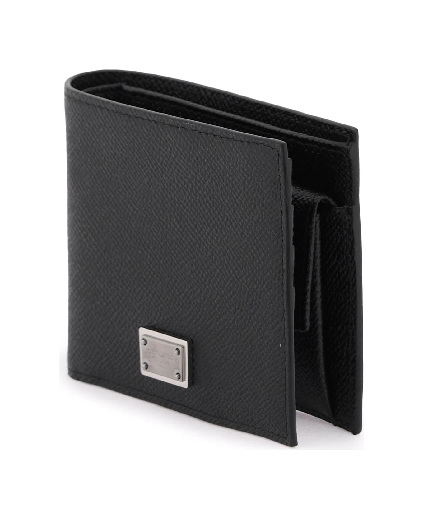 Dolce & Gabbana Dauphine Leather Wallet 1 Dolce & Gabbana Dauphine Leather Wallet