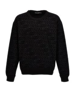 Dolce & Gabbana All Over Logo Sweatshirt