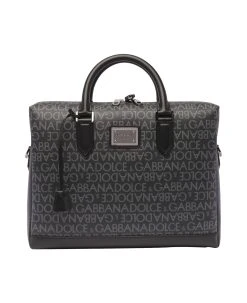 Dolce & Gabbana All Over Logo Briefcase