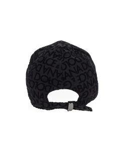 Dolce & Gabbana Flocked Logo Jacquard Baseball Cap -Stylish Men-Dolce & Gabbana 874bcc49e1424ad754dde30f702e3df4