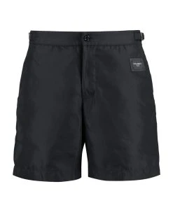 Dolce & Gabbana Techno Nylon Swim Shorts