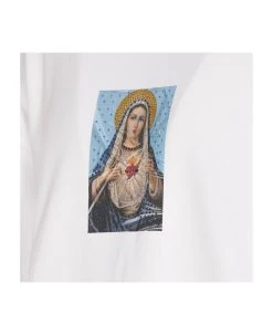 Dolce & Gabbana Printed Hoodie With Termostrass -Stylish Men-Dolce & Gabbana 88d9e93f232308b5ccb8cc9805e9db14