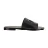 Dolce & Gabbana Leather Slides With Cut-out Detail