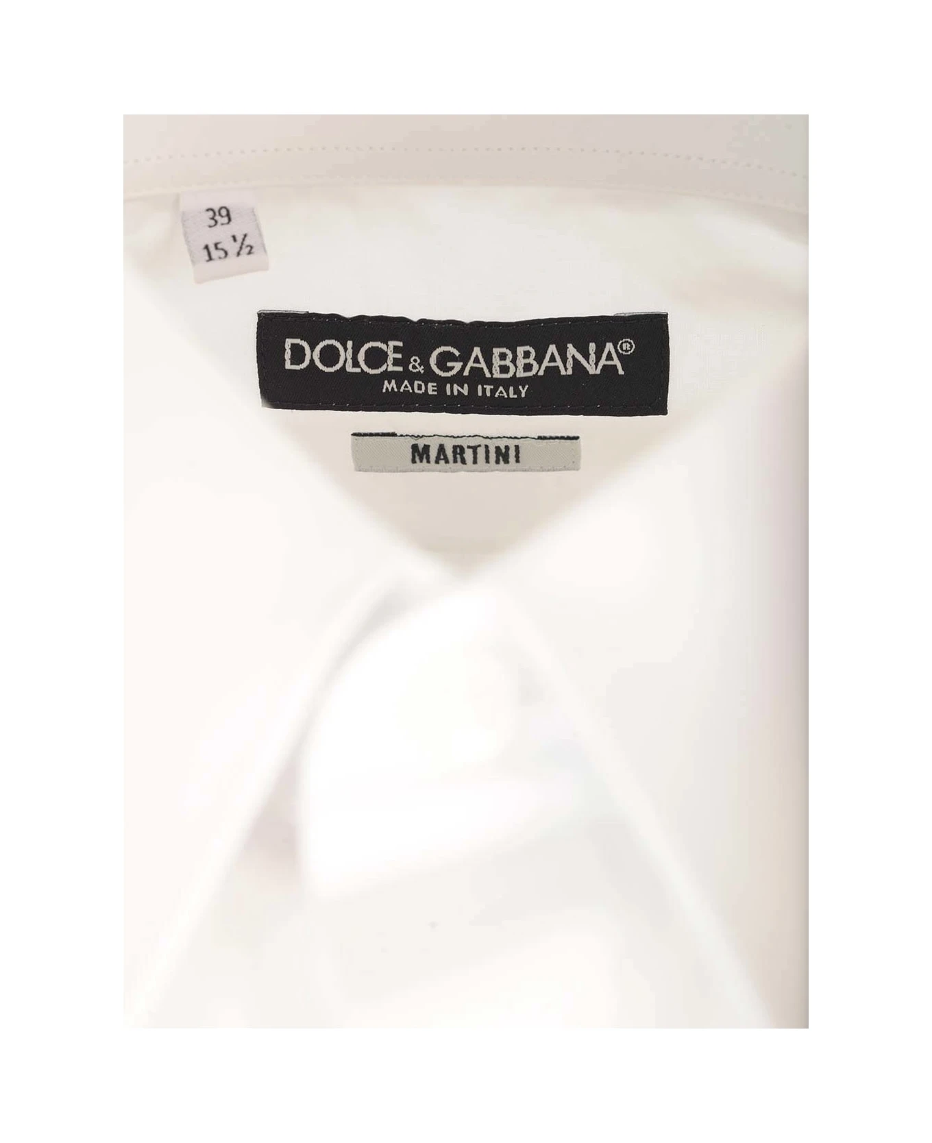 Dolce & Gabbana White Tailored Shirt 3 Dolce & Gabbana White Tailored Shirt - Image 3