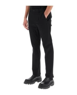 Dolce & Gabbana Cigarette Pants In Cotton -Stylish Men-Dolce & Gabbana 897194224292675685d04b9686a44688