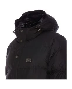 Dolce & Gabbana Logo Plaque Down Jacket -Stylish Men-Dolce & Gabbana 8a22e9e3500bea01cfe3247979e76b7f