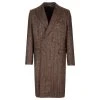 Dolce & Gabbana Wool And Alpaca Herringbone Coat