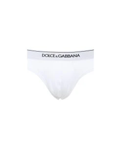 Dolce & Gabbana Set Of Two Stretch Cotton Briefs With Contrasting Logo 6 Dolce & Gabbana Set Of Two Stretch Cotton Briefs With Contrasting Logo -Stylish Men-Dolce & Gabbana 8c1ca156504a7e46e4e28080b5518cdd
