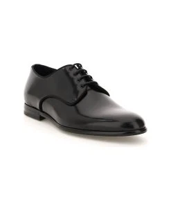 Dolce & Gabbana Raffaello Brushed Leather Derby Shoes -Stylish Men-Dolce & Gabbana 8c69ee60110b894f503191047ca9dcfd