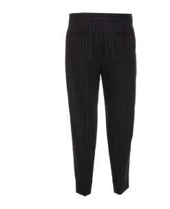 Dolce & Gabbana Pinstriped Wool Pants -Stylish Men-Dolce & Gabbana 8e10d766c6b7f96cf8610b16c2d617b9
