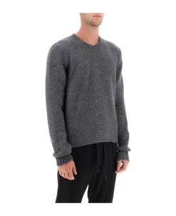 Dolce & Gabbana Wool And Alpaca Sweater -Stylish Men-Dolce & Gabbana 8fa4d6d46f7c2164360e72d99775318b